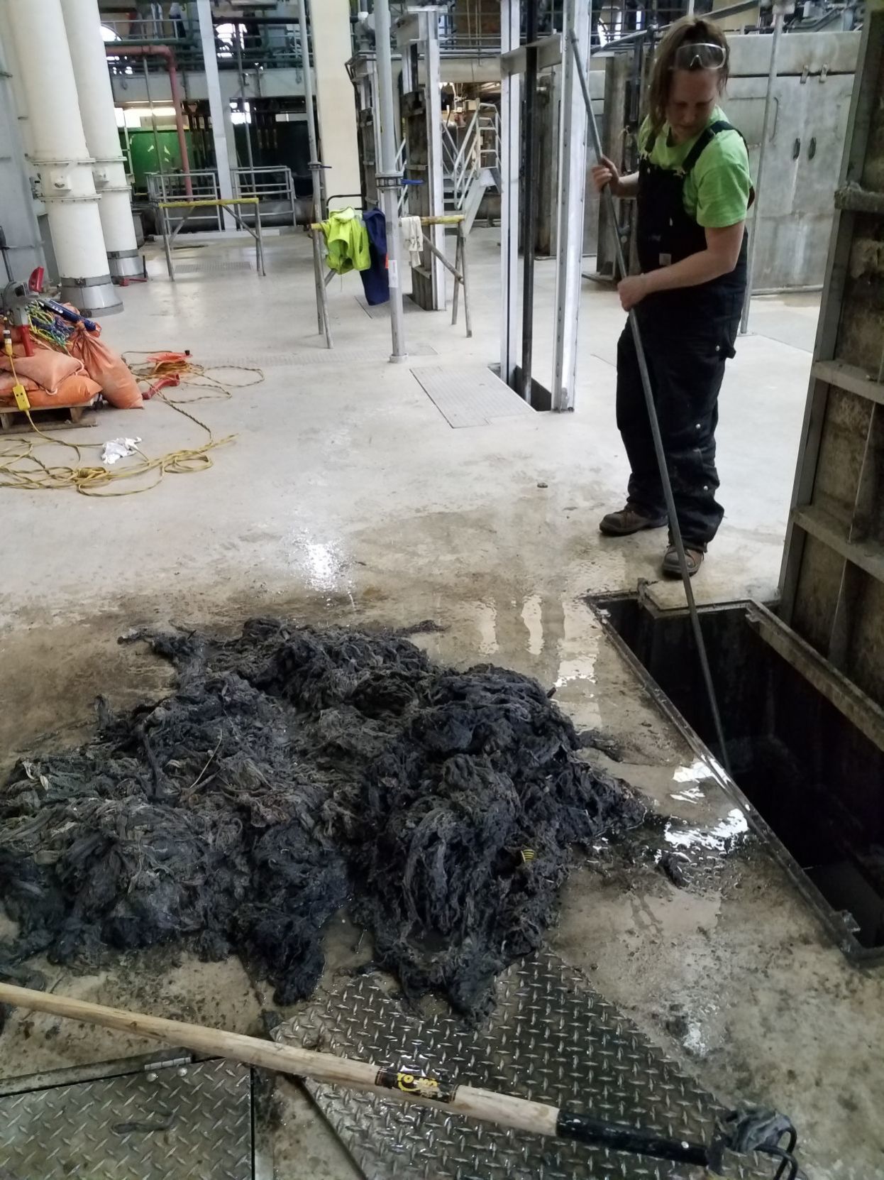 Sewage district rags